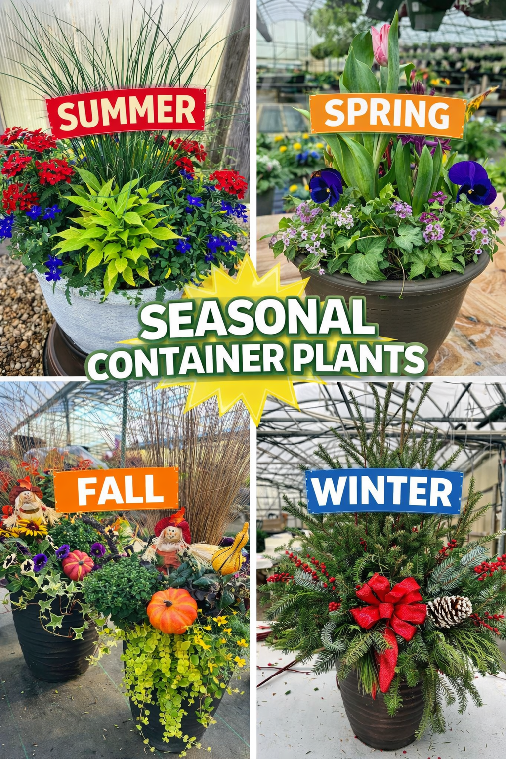 Four Season Porch Pot