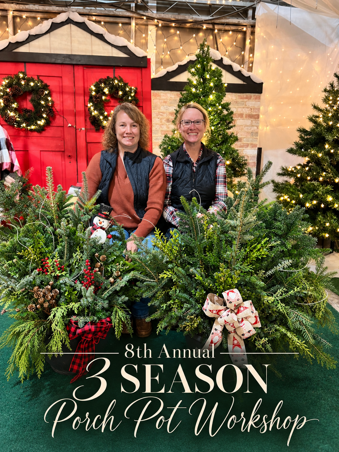 Three Season Porch Pot1: Christmas Edition Thursday, December 3rd 6:30 PM