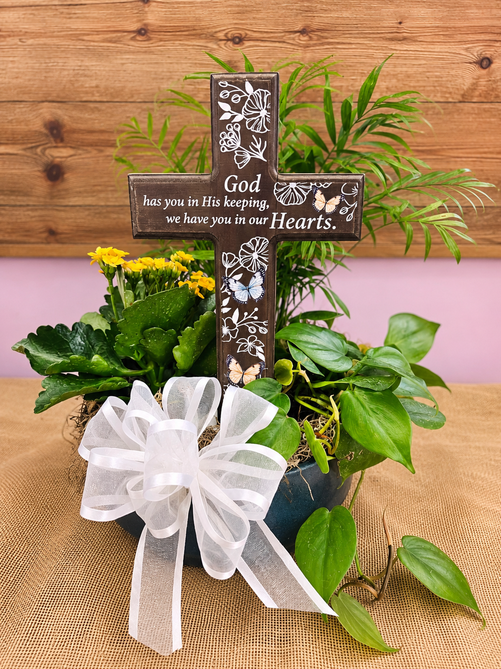 Tribute Cross Planter