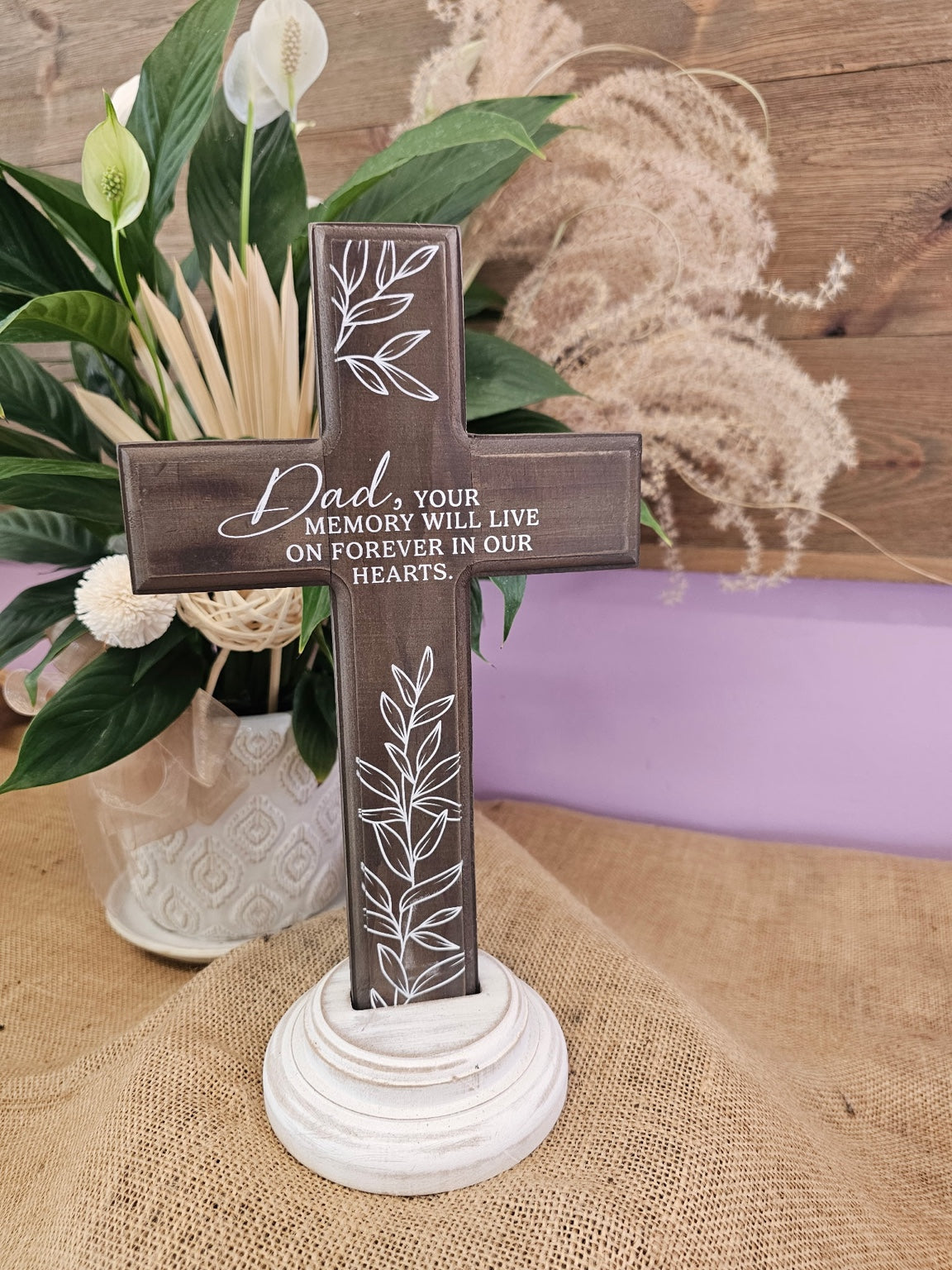 Tribute Cross Planter