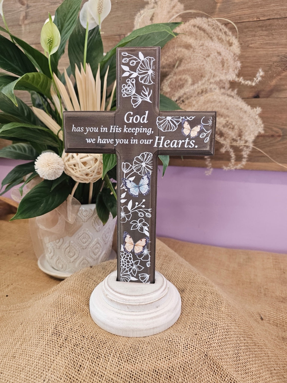 Tribute Cross Planter