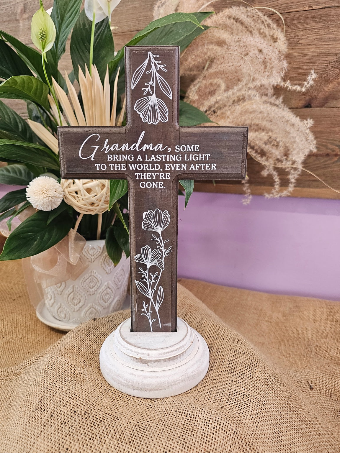 Tribute Cross Planter