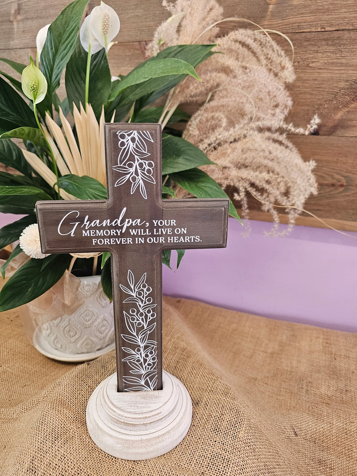 Tribute Cross Planter