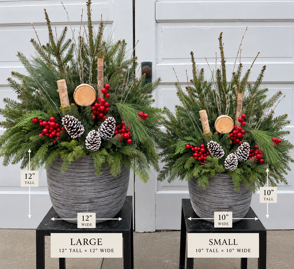 Mixed Evergreen Porch Pot Pick up December 7th-12th