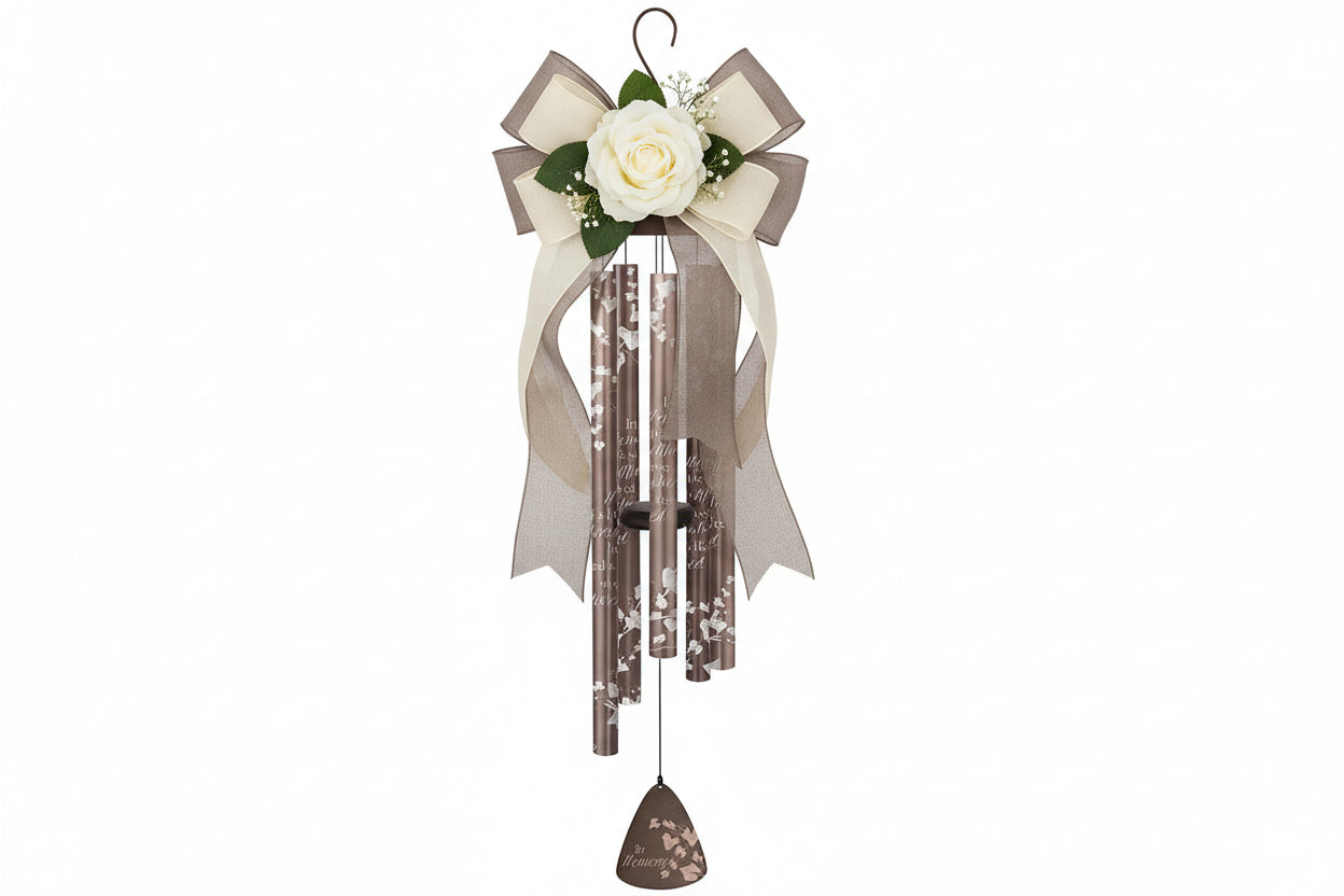 Wind Chime-Silhouette Sonnet-In Memory 44"